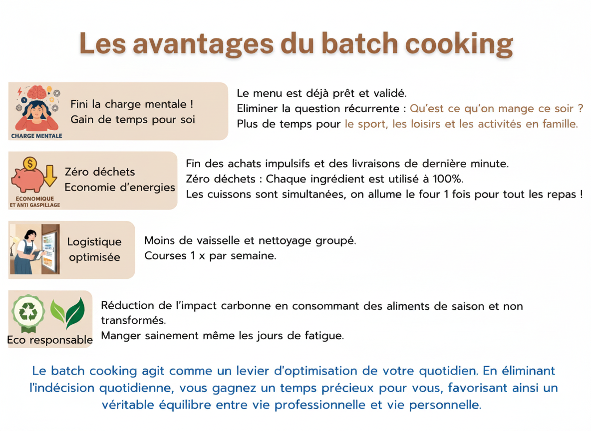 Découvrez le concept et les avantages du batch cooking au Pontet
